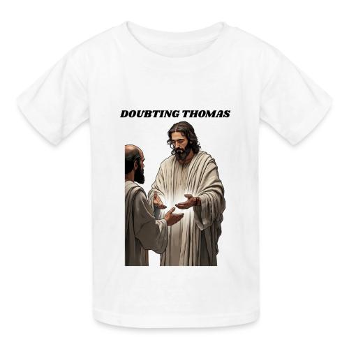 Doubting Thomas Resurrection T Shirt, Gift - Heavyweight Kid's T-Shirt