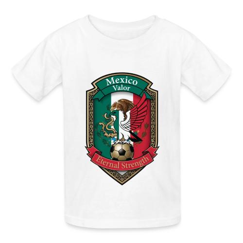 Mexico Eagle Valor T-Shirt, Pride Badge Gift - Heavyweight Kid's T-Shirt
