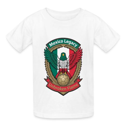 Mexico Eagle Legacy T-Shirt, Mexican Pride Gift - Heavyweight Kid's T-Shirt