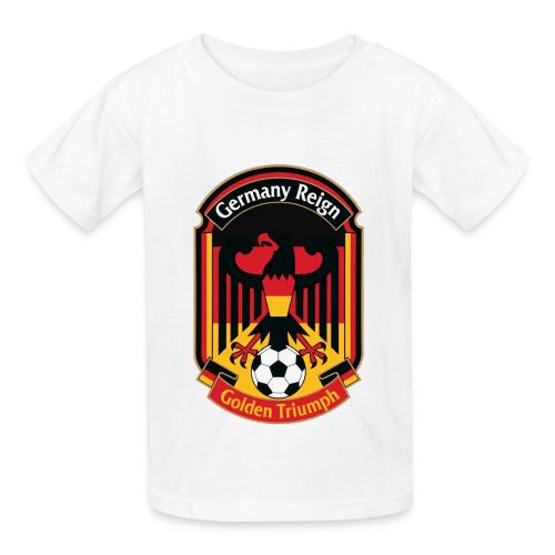 Germany Eagle Reign T-Shirt, German Flag Gift - Heavyweight Kid's T-Shirt