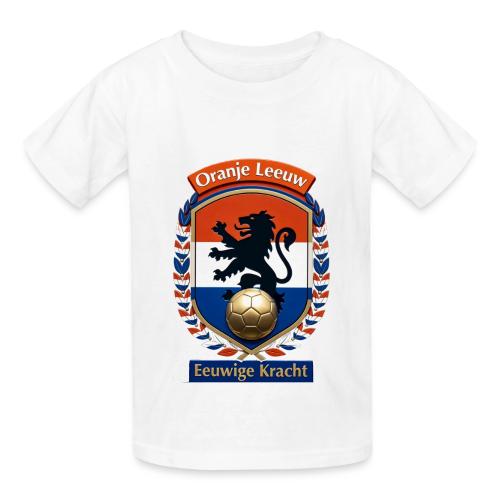 Netherlands Lion Premium T-Shirt, Dutch Flag Gift - Heavyweight Kid's T-Shirt