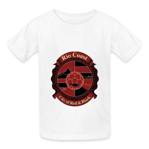 Flamengo Rio Coast T Shirt, Football Pride Gift - Heavyweight Kid's T-Shirt