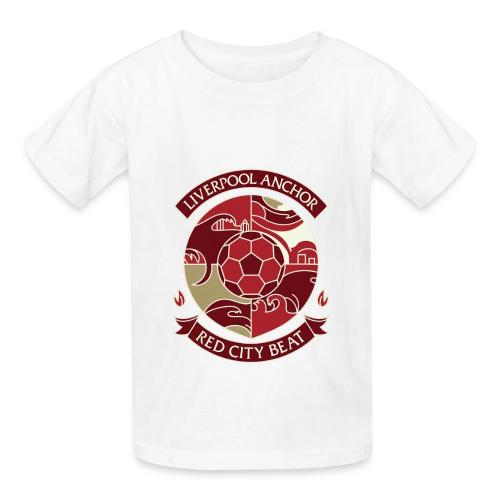 Liverpool Anchor T Shirt, Soccer City Pride Gift - Heavyweight Kid's T-Shirt