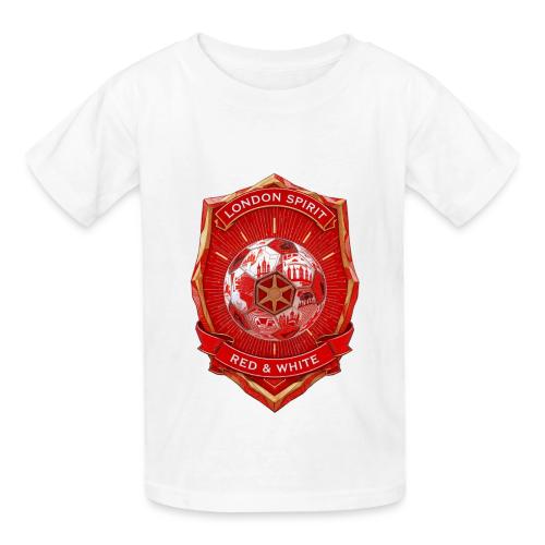 London is Red T Shirt, Football City Pride Gift - Heavyweight Kid's T-Shirt