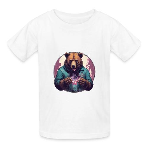 Magical Bear - Heavyweight Kid's T-Shirt