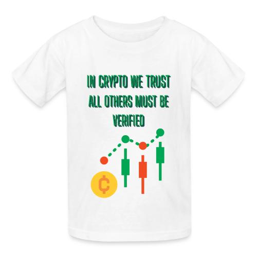 Sarcastic Bitcoin Investor T-shirt - Heavyweight Kid's T-Shirt
