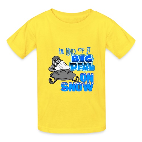 Big Deal on Snow - Hanes Youth T-Shirt