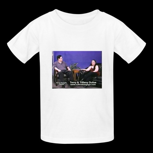 Terry & Tiffany on HKFT - Hanes Youth T-Shirt