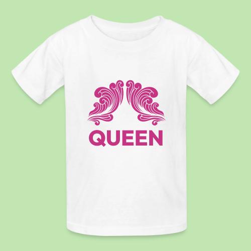 Queenlisse™ Signature Crown T-Shirt – Elegant - Heavyweight Kid's T-Shirt