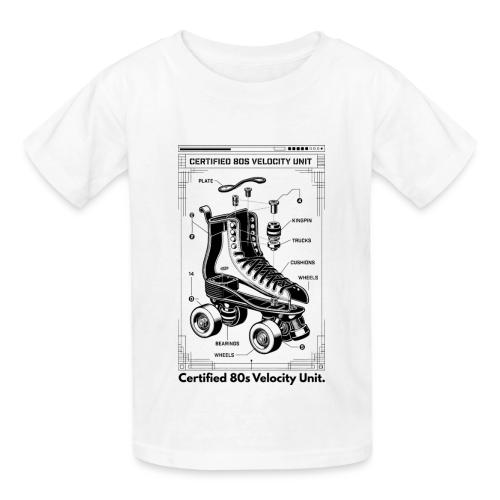 Retro Roller Skate T-Shirt - Heavyweight Kid's T-Shirt