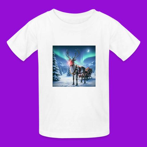 Rudolph the red nosed reindeer - Heavyweight Kid's T-Shirt