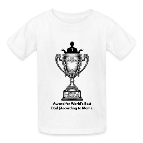 Sarcastic Dad T-Shirt - Heavyweight Kid's T-Shirt