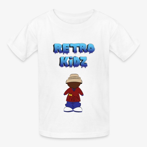 New Retro Kidz Back - Hanes Youth T-Shirt
