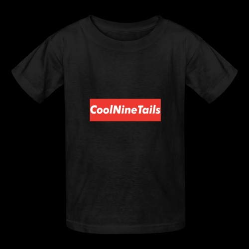 CoolNineTails supreme logo - Hanes Youth T-Shirt