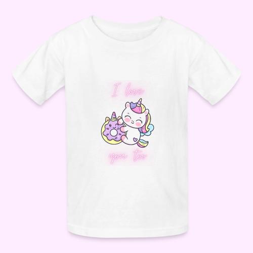 I Love You Too - Heavyweight Kid's T-Shirt
