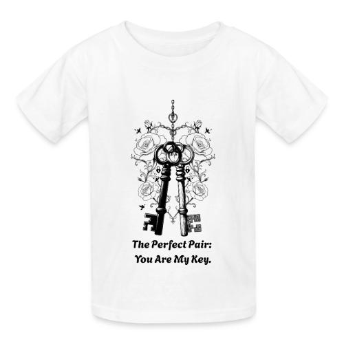 Valentine love keys - Heavyweight Kid's T-Shirt