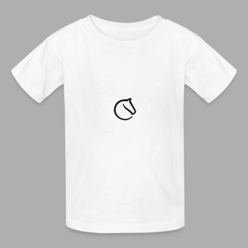 embroidered horsey! - Heavyweight Kid's T-Shirt