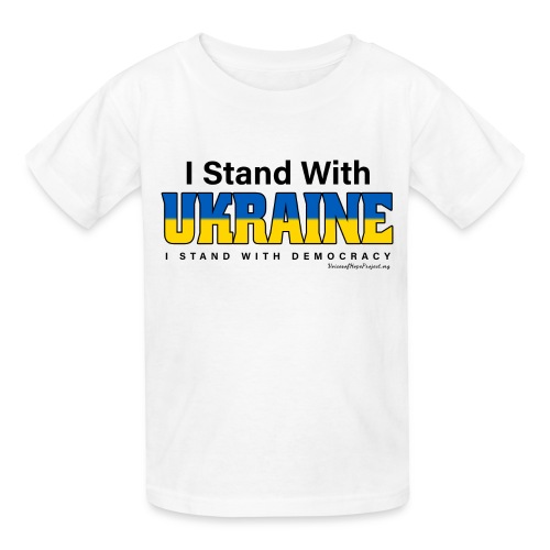 Stand with Ukraine Shirts - Hanes Youth T-Shirt