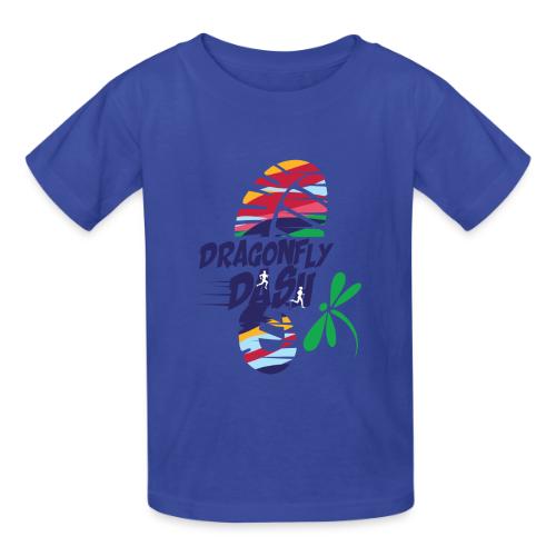 Dragonfly Dash Official shirt w/ logo on back - Heavyweight Kid's T-Shirt
