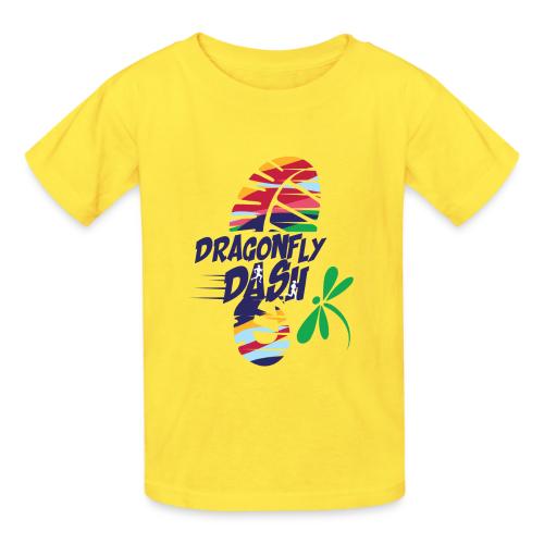 Dragonfly Dash Official shirt w/ logo on back - Heavyweight Kid's T-Shirt