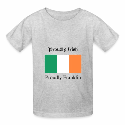 Proudly Irish, Proudly Franklin - Hanes Youth T-Shirt