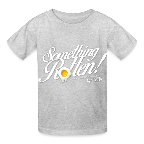 Something Rotten - white logo - Hanes Youth T-Shirt