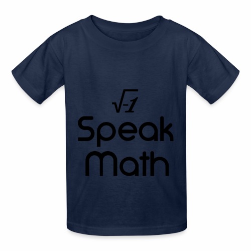 i Speak Math - Hanes Youth T-Shirt