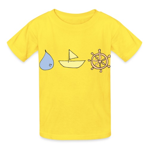 Drop, Ship, Dharma - Hanes Youth T-Shirt
