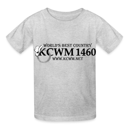 KCWM Logo - Hanes Youth T-Shirt