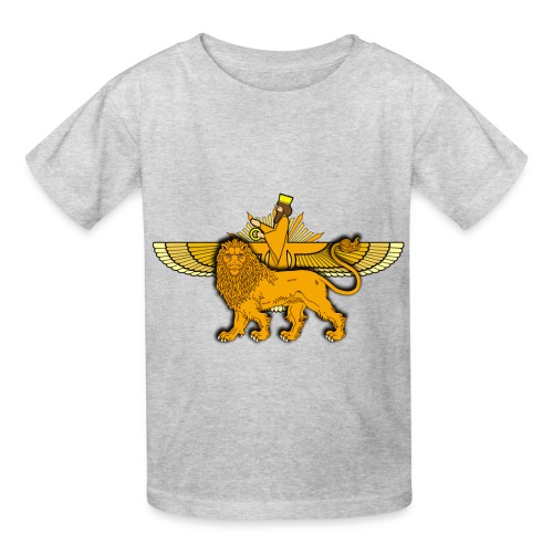 Lion Sun Faravahar - Hanes Youth T-Shirt