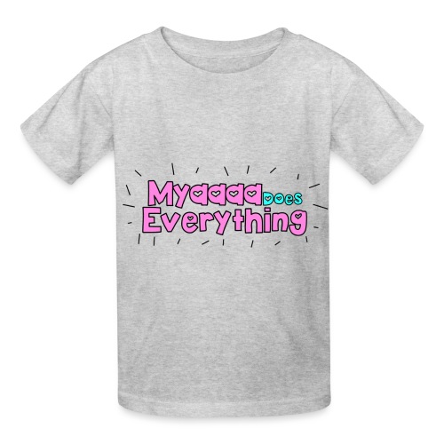 MyaDoesEverything- Kids Edition - Hanes Youth T-Shirt