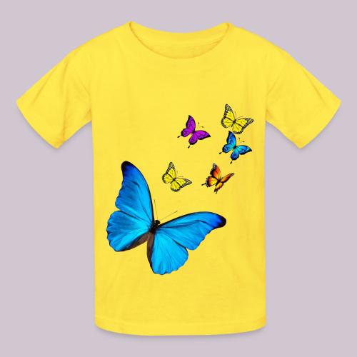 Butterflies - Heavyweight Kid's T-Shirt