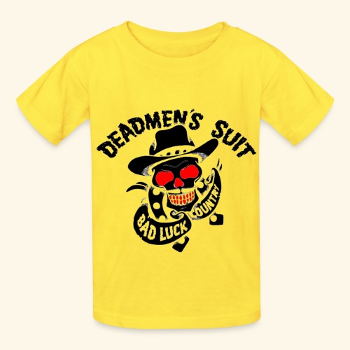 Deadmen's Suit Bad Luck#Skull - Hanes Youth T-Shirt