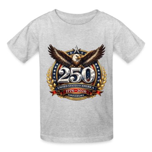 American Eagle USA 250th Anniversary 1776–2026 - Heavyweight Kid's T-Shirt