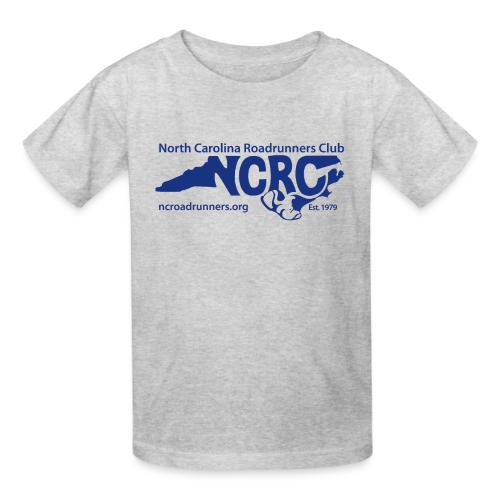 NCRC Blue Logo3 - Heavyweight Kid's T-Shirt