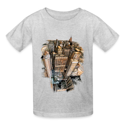 The Cube with a View - Hanes Youth T-Shirt