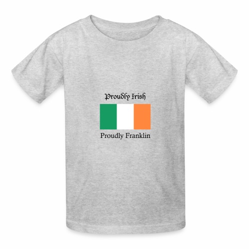 Proudly Irish, Proudly Franklin - Hanes Youth T-Shirt