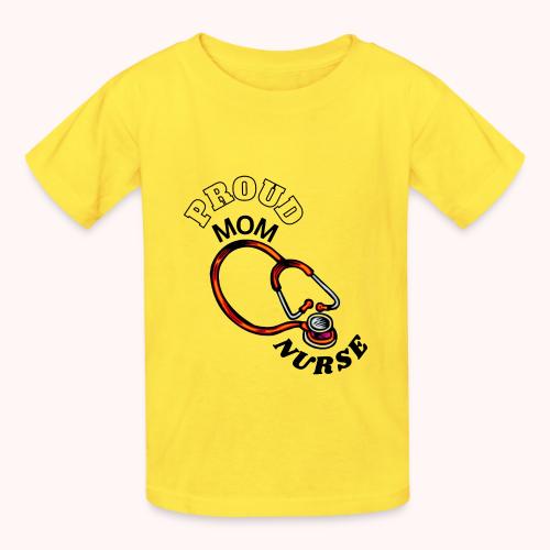 proud mom and nurse - Heavyweight Kid's T-Shirt
