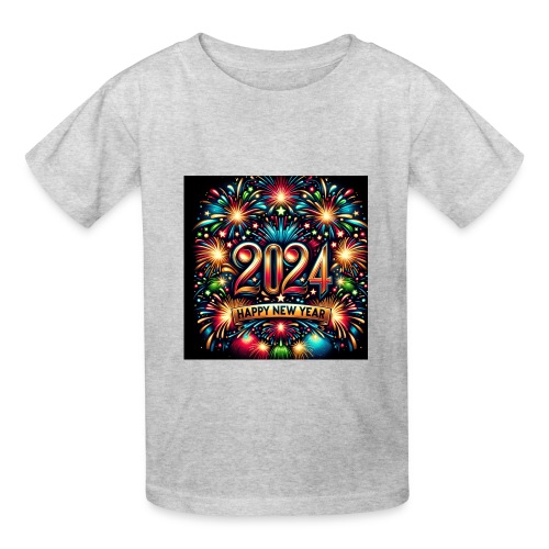 Happy new year 2024 - Hanes Youth T-Shirt