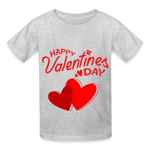 Heart design, Love, Valentine's Day, February 14 - Heavyweight Kid's T-Shirt