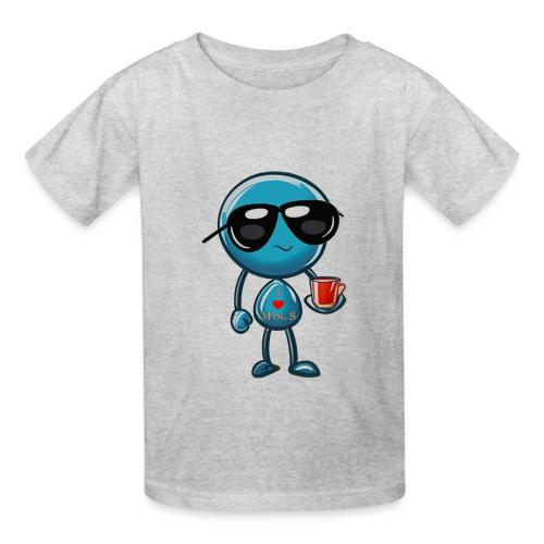 Smoon City 3_I heart Mrs S - Heavyweight Kid's T-Shirt