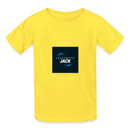 JackCodyH blue lightning bolt - Hanes Youth T-Shirt