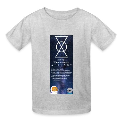 Hey X - Heavyweight Kid's T-Shirt