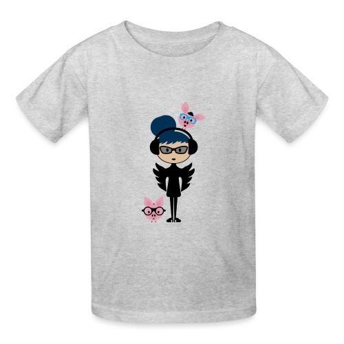 A Girl Who Loves Her Piggies - Hanes Youth T-Shirt