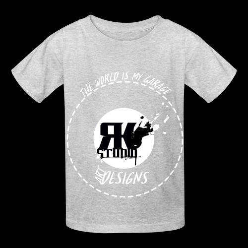 The World is My Garage - Hanes Youth T-Shirt