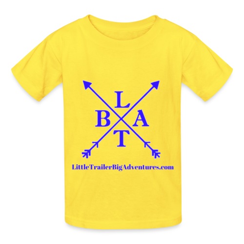 Blue LTBA Logo - Hanes Youth T-Shirt