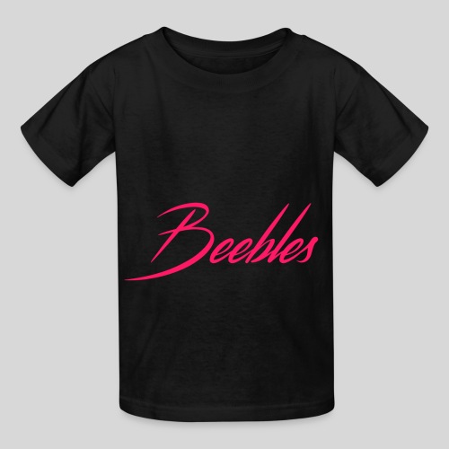 Pink Beebles Logo - Hanes Youth T-Shirt