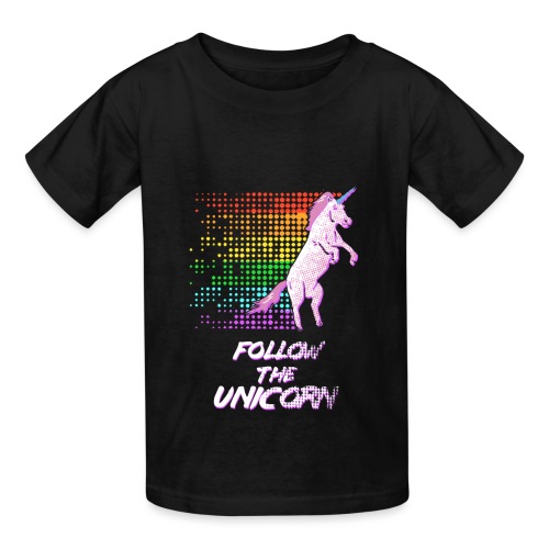 Follow The Unicorn - Hanes Youth T-Shirt