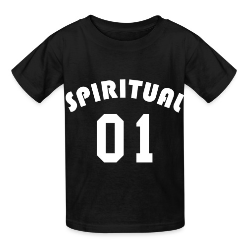 Spiritual 01 - Team Design (White Letters) - Hanes Youth T-Shirt