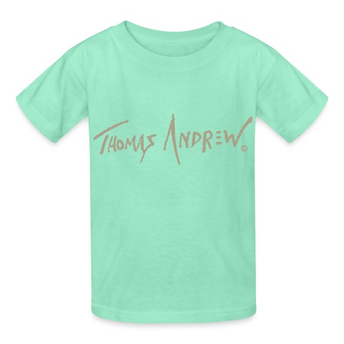 Thomas Andrew Signature_d - Hanes Youth T-Shirt